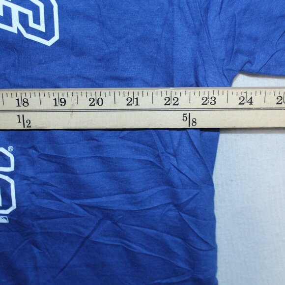 Los Angeles Dodger Men Blue Tee Shirt Short Sleeve Majestic Heart Size XL - Picture 5 of 10